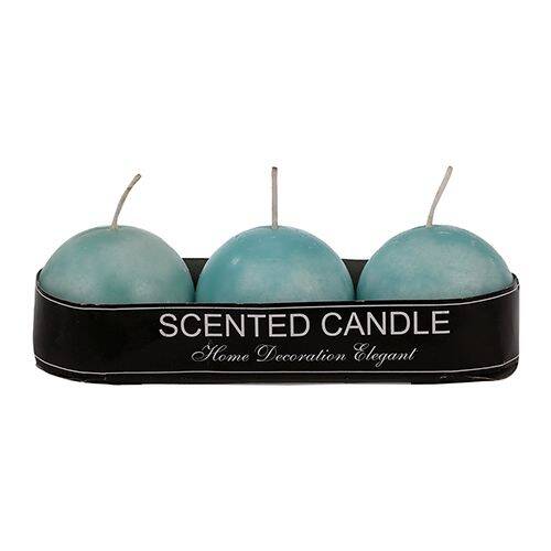 DP Decorative Wax Scented Candles - Blue